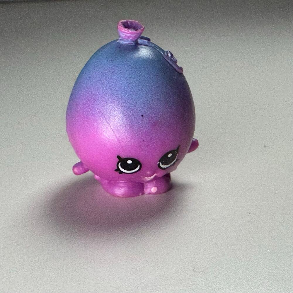 Shopkins June Balloon Figure Season 4 Character #4071 Blue Purple Figurine